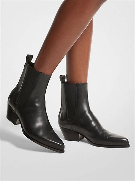 michael kors kinlee boots|Kinlee Suede Ankle Boot .